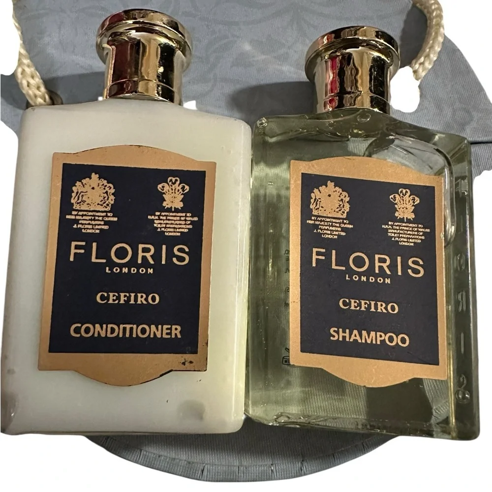 Floris London Cefiro Shampoo & Conditioner Travel size 1.7oz / 50ml New